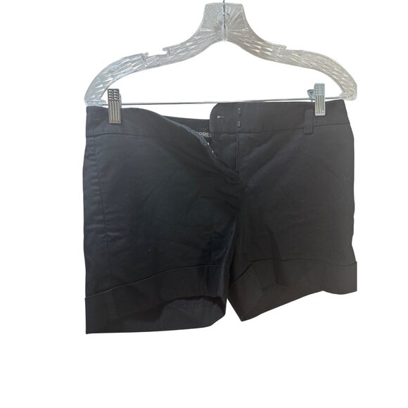 Express Womens Black Shorts Size 2 Cotton Blend - Picture 1 of 12